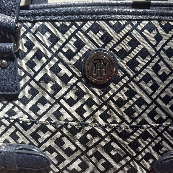 Tommy Hilfiger Tote Navy Logo - Picture 2 of 7